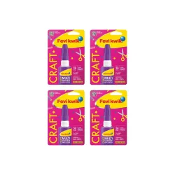 Fevikwik Craft 6 GM Instant glue for crafting (Pack of 4)