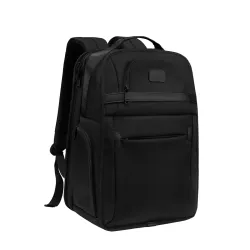 F Gear Arvion Black 22L Tech Laptop Backpack, USB Port, Water-Resistant