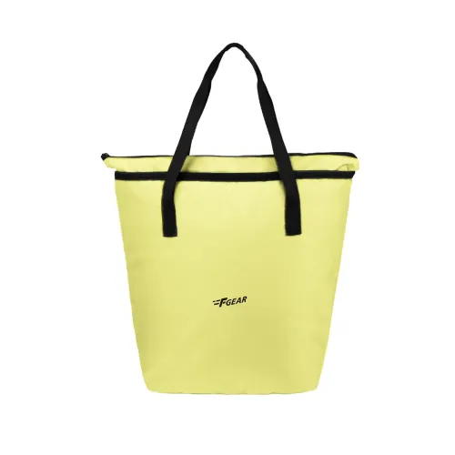 Image of F Gear Flex Light Yellow Tote Bag 