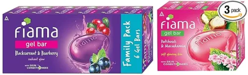 Image of Fiama Gel Bar Soap 125g * Pack of 9