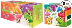 Fiama Gel Bathing Bar Mega Celebration Pack 125g Soap (Pack Of 8) & Gel Bar Celebration Pack With 5 unique Gel Bars & Skin Conditioners For Moisturized Skin, 125g Soap