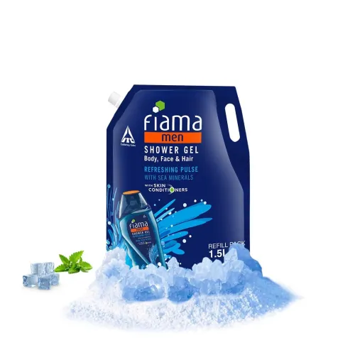Image of Fiama Men Body Wash Shower Gel Refreshing Pulse