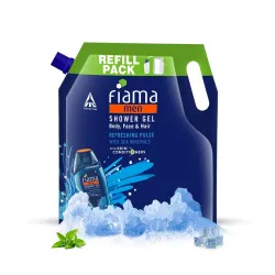 Fiama Men Body Wash Shower Gel 1.4L Refill Pack