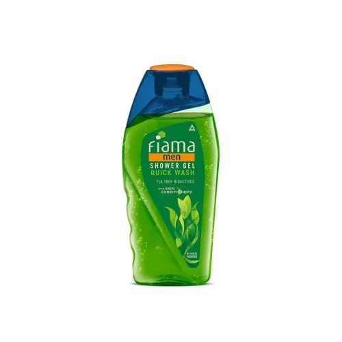 Image of Fiama Men Body Wash Shower Gel Quick Wash, 250ml