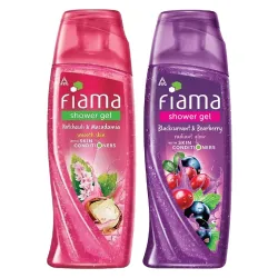 Fiama Patchouli & Blackcurrant Shower Gel Duo (250ml x 2)