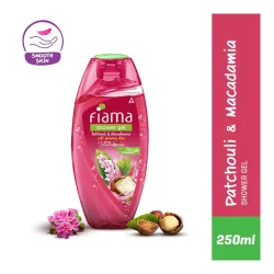 Fiama Patchouli & Macadamia Body Wash Shower Gel, 250ml