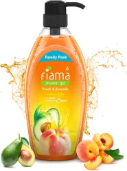 FIAMA Peach & Avocado Body Wash Shower Gel, Moisturized Skin & Radiant Glow (895 ml)