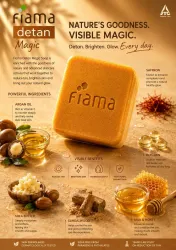 FIAMA Premium Detan Magic Soap (100 g)
