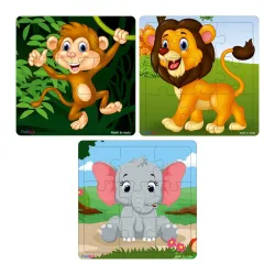 Fiddlys Wooden Jigsaw Puzzles for Kids