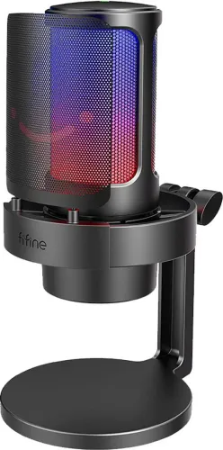 Image of Fifine Ampligame A8 RGB USB Gaming Microphone