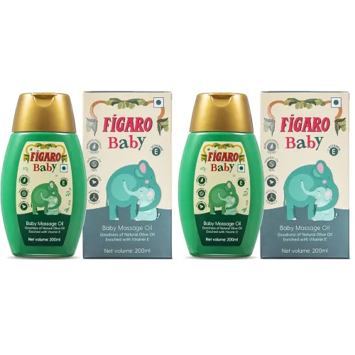 Image of Figaro Baby Olive Massage Oil 200ml * pack of 2