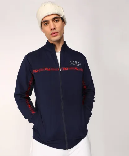 Image of FILA  Men Full Sleeve Printed Sweatshirt