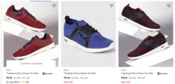 Fila Men Shoes Starting @ ₹618
