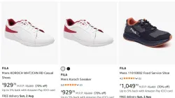 Fila Mens Shoes up to 70% Discount