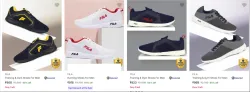 Fila Men’s Sports Shoes at minimum 60% Discount