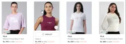 Fila womens tshirts & tops up to 90% Discount 