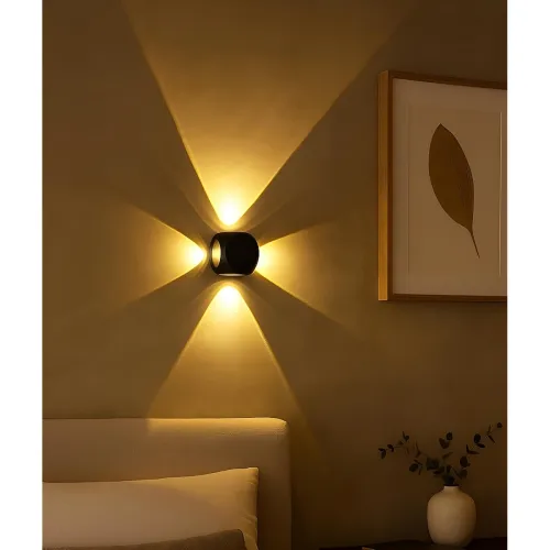 Image of FILLISKA Aluminium LED Wall Light 4 Way Splitter