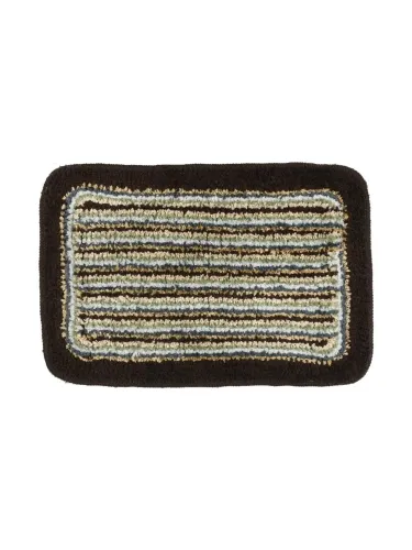 Image of FINE TEX WORLD Brown Cotton Doormats
