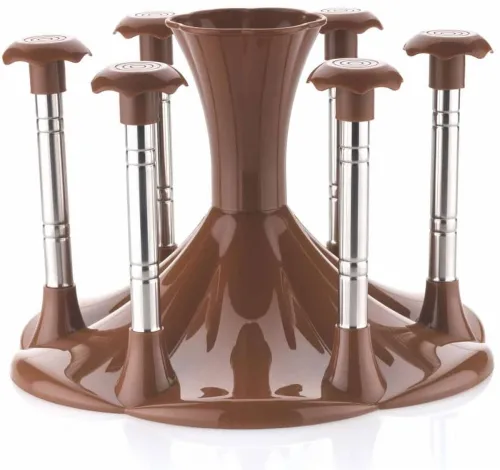 Image of Finner Glass Set Stand For Kitchen