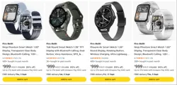 Fire Bolt Smart watches upto 95% discount
