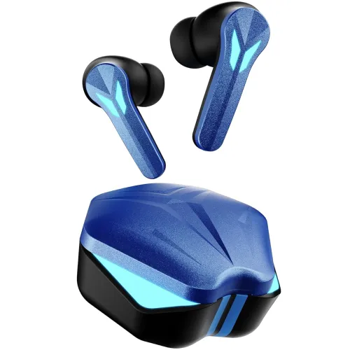 Image of Fire-Boltt Aero Shadow TWS Earbuds Custom EQ, RGB Lights, Wireless Bluetooth 5.4, Music & App Support, 50H Playtime, Fas