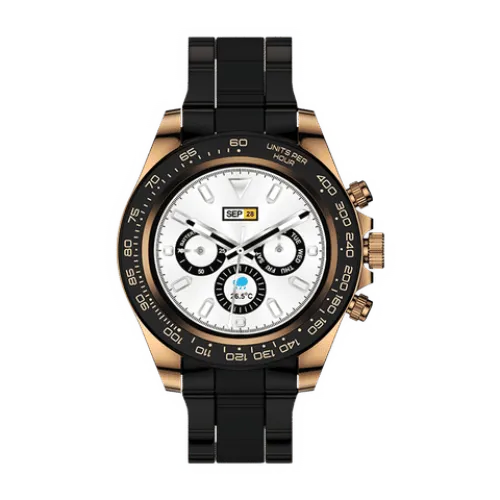 Image of Fire-Boltt Blizzard Smartwatch with Bluetooth Calling (32.5mm HD Display, IP67 Water Resistant, Black Strap)