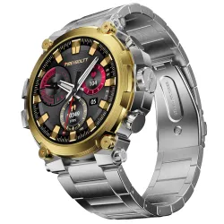 Fire-Boltt Dominian AMOLED Smartwatch Silver