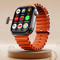 Fire-Boltt Dream WristPhone - 4G SIM/LTE/WiFi, Android OS, Play store unlimited apps, GPS Smartwatch 