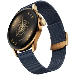 Fire-Boltt Glitz Women Smart Watch with 1.19” AMOLED Display, Bluetooth Calling, Rotating Crown, Always On Display, 1000 Nits Brightness, IP68 Waterproof Deep Navy