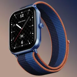 Fire-Boltt Hunter Nyluxe 2.01 BT Calling Smartwatch (Midnight Blue)