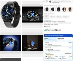 Fire-Boltt Legacy Force AMOLED Calling Smartwatch