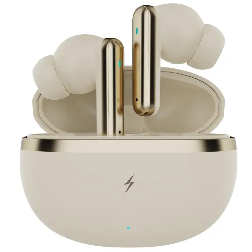 Image of Fire-Boltt Newly Launched Aero Luxe TWS Earbuds with Custom EQ, Bluetooth 5.4 Wireless Earphones, 50H Playtime, Fast Cha