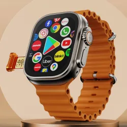 Fire-Boltt Oracle Android Smartwatch (Orange)