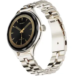 Fire-Boltt Phoenix Aura Women Smart Watch with 1.26” Diamond-Cut HD Display, Rotating Crown, Wireless Charging, Bluetoot