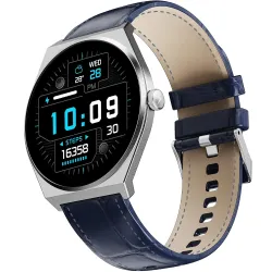Fire-Boltt Phoenix Nova Smartwatch 1.43” Slim Super AMOLED Display, 466x466 Pixel Always-On Display, Bluetooth Calling, Health Tracker for Men & Women Classic Black