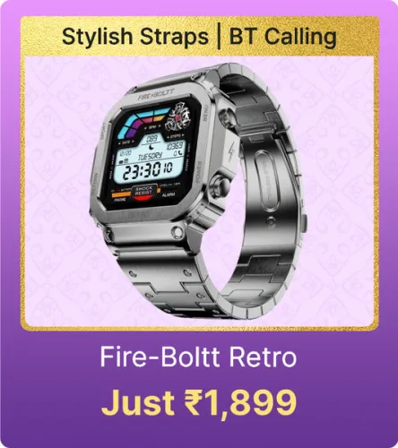 Image of Fire-Boltt Retro on Flipkart Big Billion Days 