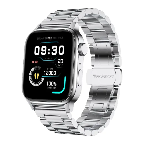 Image of Fire-Boltt Rise Smart Watch 1.85″ with Bluetooth Calling, AI Voice Assistant, Rotating Crown, SpO2 & Heart Rate Monitor,