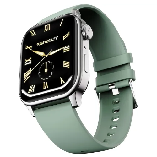 Image of Fire‑Boltt Rise Smart Watch 1.85″ HD Display with Bluetooth Calling, AI Voice Assistant, Rotating Crown,SpO2 & Heart Rat