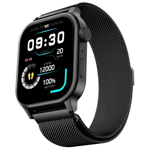 Image of Fire-Boltt Rise Smartwatch (1.85inch HD, BT Calling, Metal Body) 