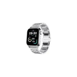 Fire-Boltt Rise Smartwatch (1.85inch HD, BT Calling, Silver C)