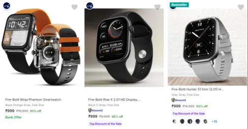 Image of Fire-Boltt Smart Watches at ₹ 999