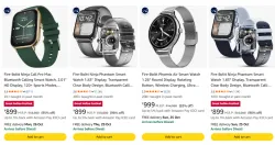 Fire-Boltt Smart Watches upto 95 % Discount