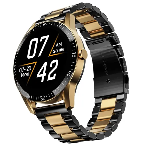 Image of Fire-Boltt Talk Ultra 1.39\' Round Display Stainless Steel Luxury Smart Watch