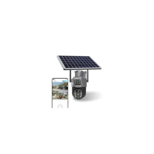 Image of Fire turtle Solar Dual Lens CCTV Camera (4G Enabled)