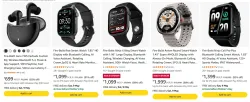 Fire Bolt Watch & Earbuds Minimum 87% discount 