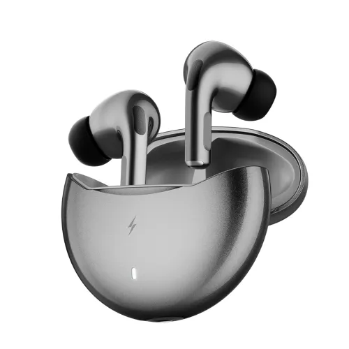Image of Fire-Boltt Aero TWS Ear Buds Custom EQ, Wireless Bluetooth 5.4, 50H Playtime, 50ms Low Latency, Fast Charging Case, App 