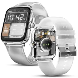 Fire-Boltt Ninja Phantom Smart Watch 1.83” Display, Transparent Clear Body Design, Bluetooth Calling, 120+ Sports Modes,