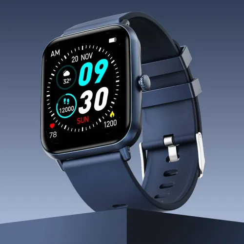 Image of Fire-Boltt Ninja Calling Pro Smartwatch Bluetooth Calling Blue Strap