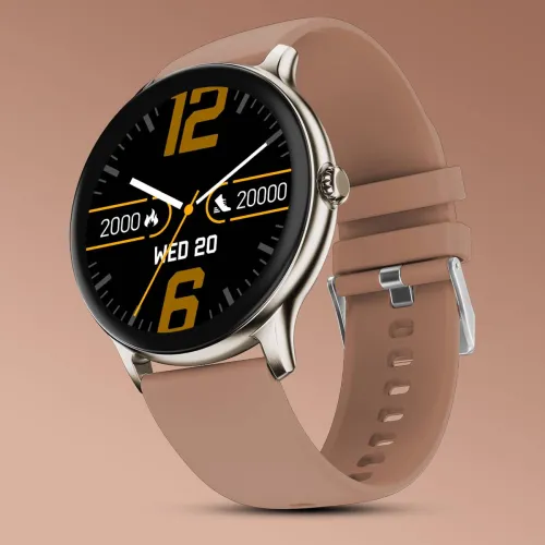 Image of Fire-Boltt Ninja Talk Smartwatch 1.39inch BT Calling – Mocha
