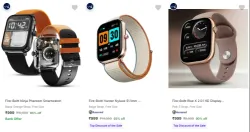 Fire-Boltt Smart Watches at minimum 95% Discount